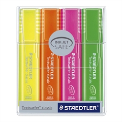 Marker Staedtler Textsurfer, transparentan, 4 komada