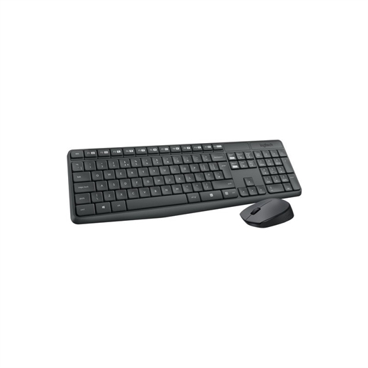 Tipkovnica Logitech MK235 s mišem, bežična