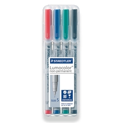 Marker Staedtler Lumocolor 311 WP4 S 0,4 mm, 4 komada