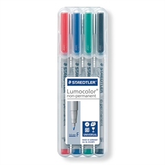 Marker Staedtler Lumocolor 316 WP4 0,6 mm, 4 komada