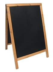 A-ploča Securit Duplo, 85 x 55 cm, drvena