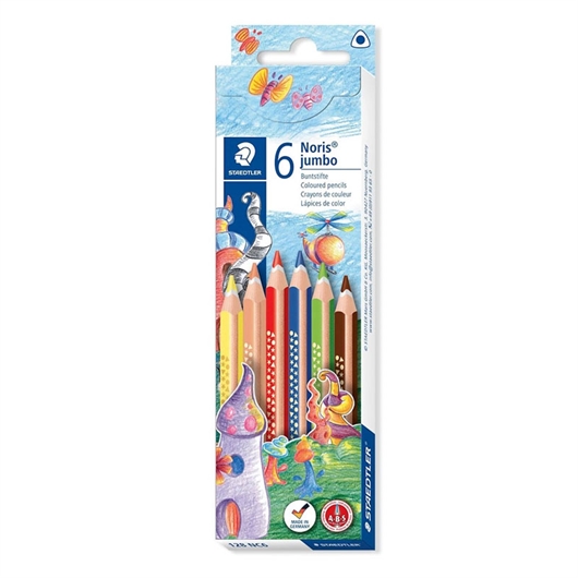 Bojice Staedtler Noris Club Triplus Slim ABS, 6 komada