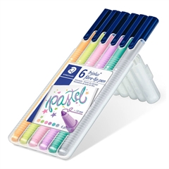 Flomaster Staedtler Noris Club Triplus, pastel, 6 komada