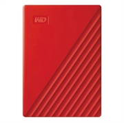 Vanjski disk WD My Passport 2019, 2 TB, crvena