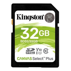 Memorijska kartica Kingston SDXC Canvas Select Plus, 32 GB