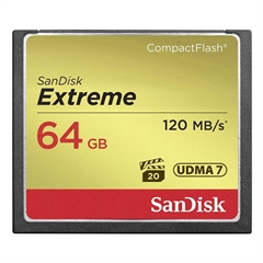 Memorijska kartica SanDisk Compact Flash Extreme UDMA7, 64 GB