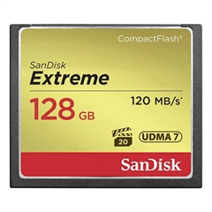 Memorijska kartica SanDisk Compact Flash Extreme UDMA7, 128 GB