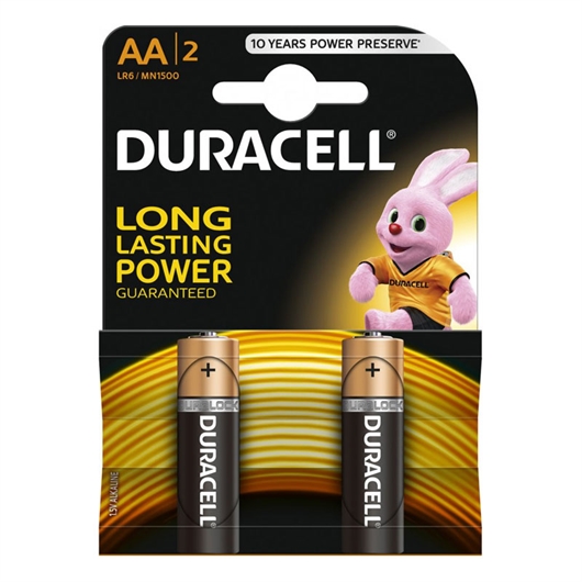 Baterija Duracell AA-LR6, 2 komada