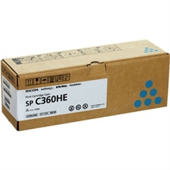 Toner Ricoh SPC360HE (408185) (plava), original