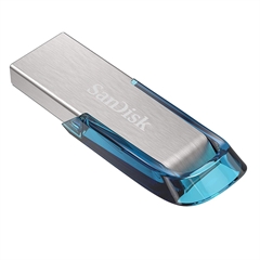 USB stick Sandisk Ultra Flair, 64 GB, plava
