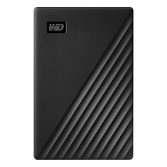 Vanjski disk WD My Passport 2019, 5 TB, crna