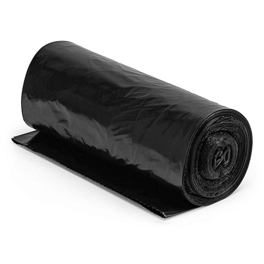 Vreće za smeće HDPE, 60 x 70 cm, crne, 60 L, 50 komada