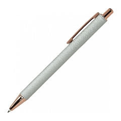Kemijska olovka Metal, srebrna, u futroli