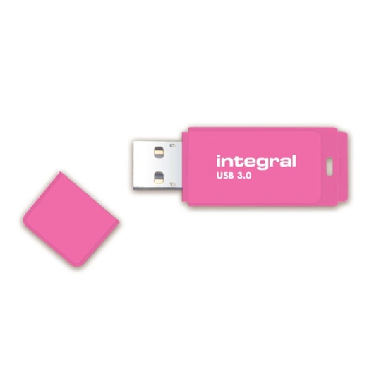 USB stick Integral Neon, 64 GB, ružičasta