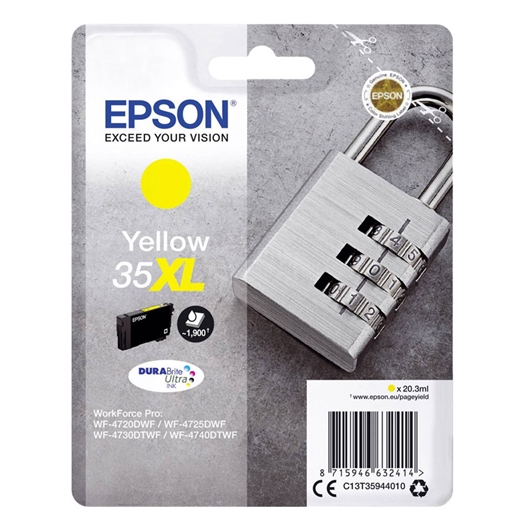 Tinta Epson 35 XL (C13T35944010) (žuta), original