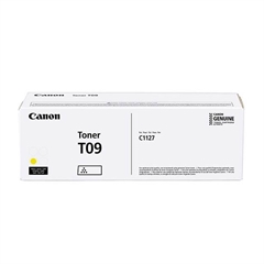 Toner Canon T09 (3017C006AA) (žuta), original