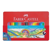 Komplet Faber-Castell, bojice + flomasteri, 50 komada