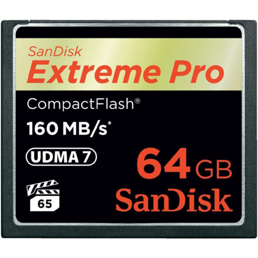 Memorijska kartica SanDisk Compact Flash Extreme PRO, 64 GB