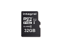 Memorijska kartica Integral Smartphone & Tablet Micro SDHC, 32 GB + SD adapter