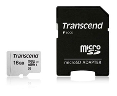 Memorijska kartica Transcend Micro SDHC 300S, 16 GB + SD adapter
