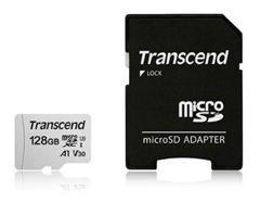 Memorijska kartica Transcend Micro SDXC 300S, 128 GB + SD adapter
