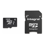 Memorijska kartica Integral Smartphone & Tablet microSDXC, 128 GB + adapter