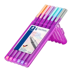 Flomasteri Staedtler Fineliner Triplus, 0,3 mm, 6 komada