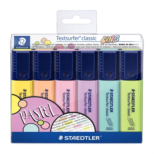 Marker Staedtler Textsurfer Vintage, 6 komada