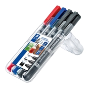 Flomasteri Staedtler Lumocolor Permanent Duo, 4 komada