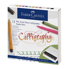 Flomasteri Faber-Castell Caligrafija 12 komada