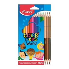 Bojice Maped Color'peps World, 15 komada