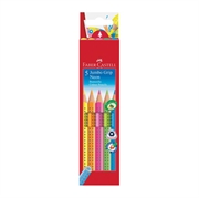 Bojice Faber-Castell fluo grip jumbo, 5 komada