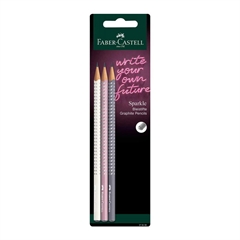 Grafitna olovka Faber-Castell Sparkle Poletje B, 3 komada