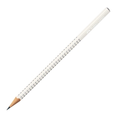 Grafitna olovka Faber-Castell Sparkle Coco B, bijela
