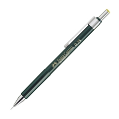 Tehnička olovka Faber-Castell TK Fine, 0,35 mm, zelena