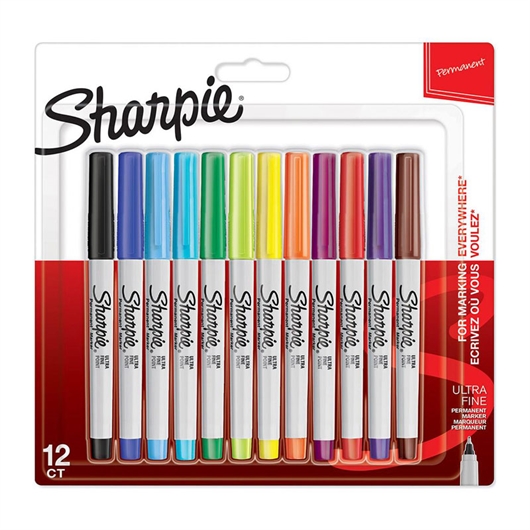 Marker Sharpie Ultra Fine, 12 komada