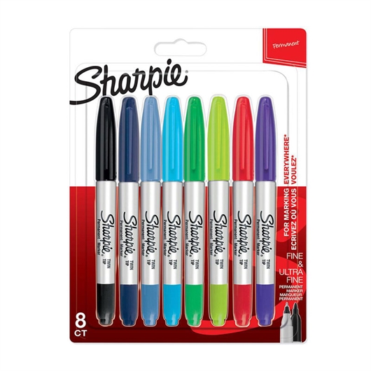 Marker Sharpie Duo, 8 komada