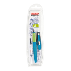 Nalivpero Herlitz My pen, za ljevake, Blue-Neon
