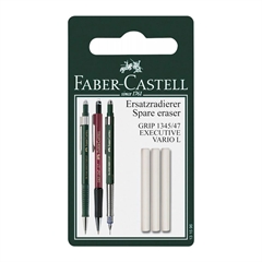 Rezervna gumica Faber-Castell Grip 1345/47, 3 komada