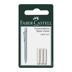 Rezervna gumica Faber-Castell Grip 2011, 3 komada