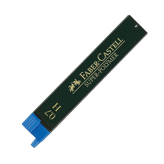 Mine za tehničku olovku Faber-Castell, H, 0.7 mm, 12 komada