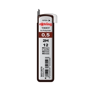 Mine za tehničku olovku Rotring, 2H, 0.5 mm, 12 komada