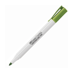 Marker Faber-Castell Slim za bijelu ploču, F, svijetlo zeleni