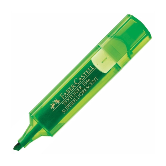 Marker Faber-Castell 1546, fluorescentno zelen