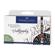 Flomasteri Faber-Castell Pitt Color, 8 komada