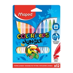 Flomasteri Maped Color'peps Jungle, 12 komada