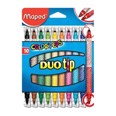 Flomasteri Maped Color'peps Duo Tip, 10 komada