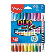 Flomasteri Maped Color'peps Duo, 10 komada