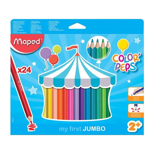 Bojice Maped Color'peps Maxi, 24 komada