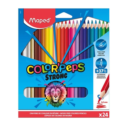 Bojice Maped Color'peps Strong, 24 komada